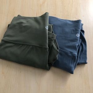 Lululemon Aligns Oiled Blue